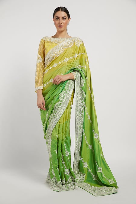 Rabani & Rakha Zaynab Banarasi Saree with Blouse 