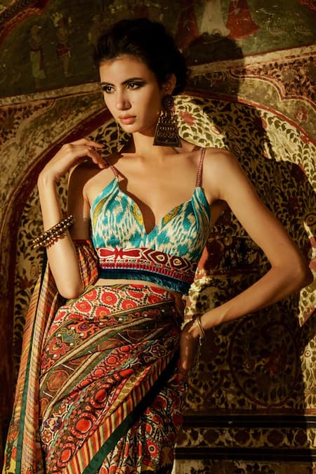 Rajdeep Ranawat Zana Silk Bralette  