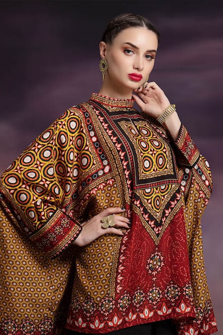 Rajdeep Ranawat Chanel Silk Asymmetric Cape Tunic 