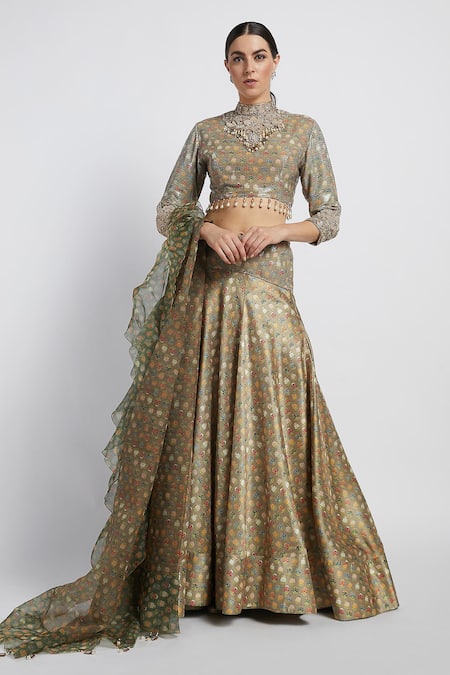 Rabani & Rakha Rabia Printed Lehenga Set 