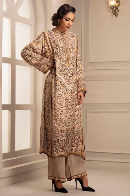 Rajdeep Ranawat Silk Kurta & Pant Set 