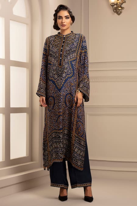 Rajdeep Ranawat Silk Kurta & Pant Set 