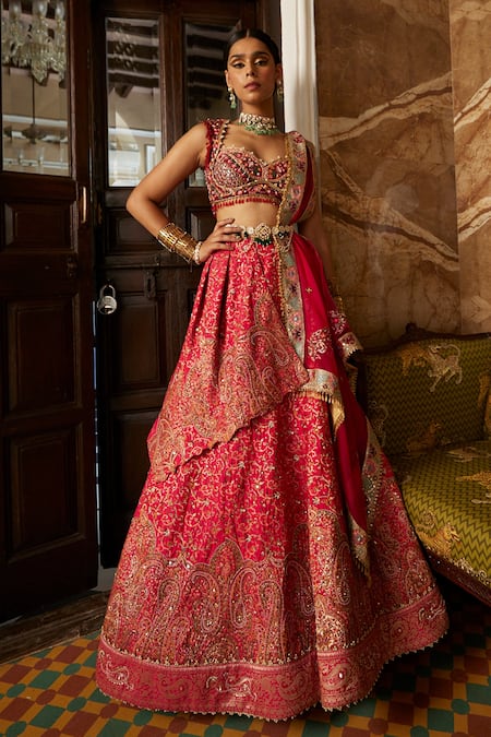 Jamawar hotsell lehenga choli