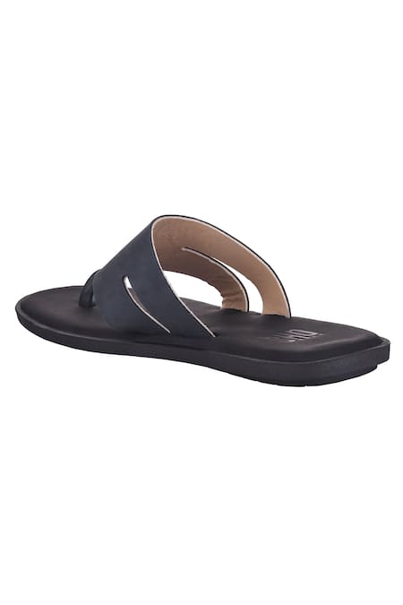 Buy_Sko_Black Naples Leather Sandals _Online_at_Aza_Fashions