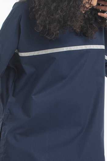 Shop_Three_Blue 100% Cotton Poplin Round Straight Kurta Set _Online_at_Aza_Fashions