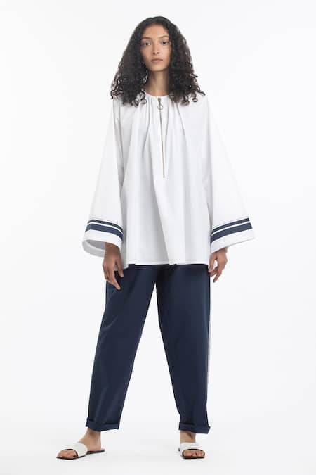 THREE Cotton Top & Pant Set 