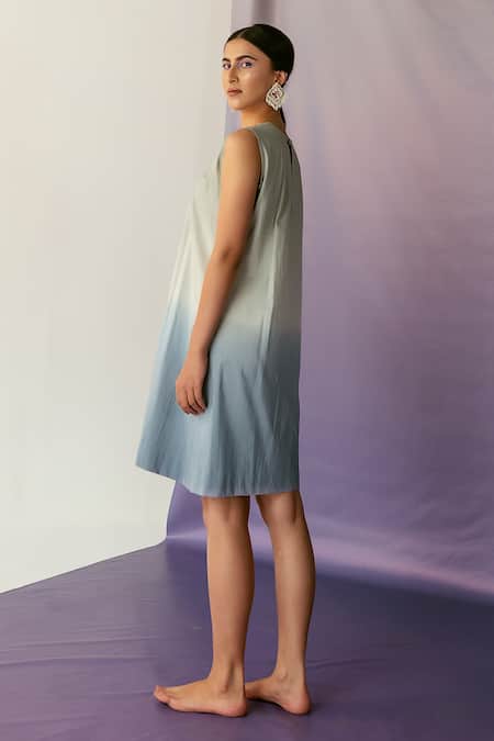 Febo6 Ombre Short Dress 