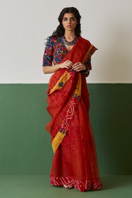 5.5 m (separate blouse piece) Wedding banarasi silk saree, With Blouse  Piece at Rs 550 in Surat