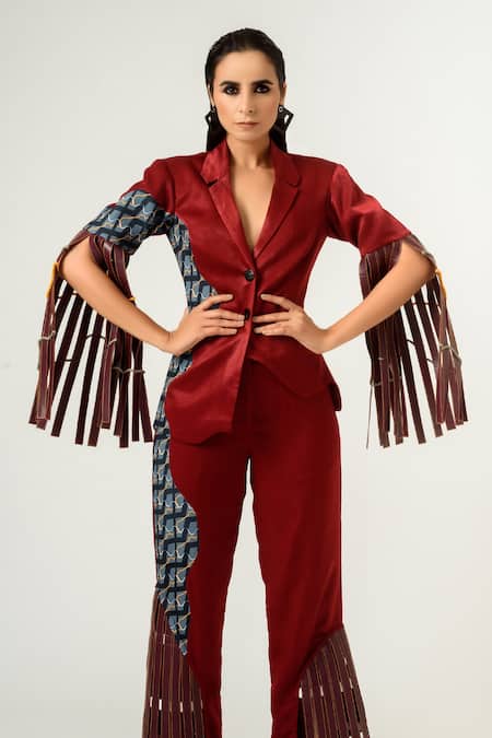 Siddhant Agrawal Printed Blazer 