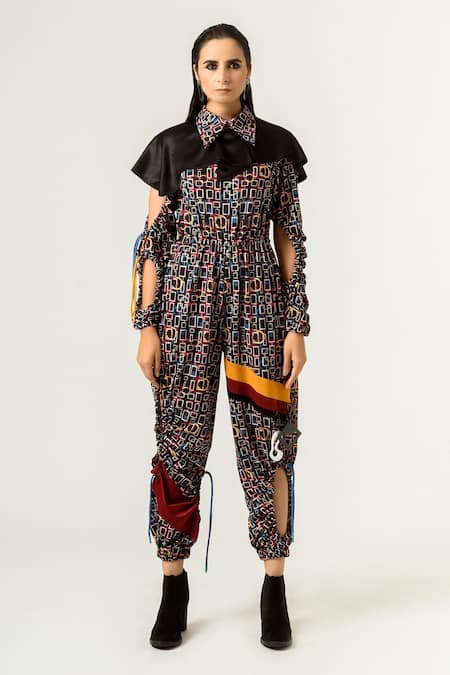 Siddhant Agrawal Printed Jumpsuit 