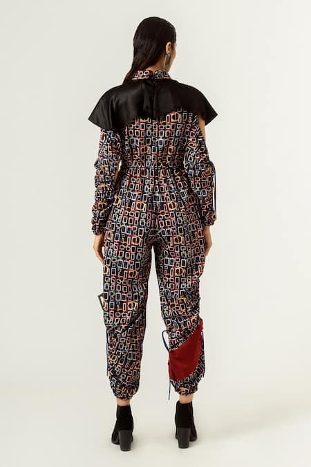 Siddhant Agrawal Printed Jumpsuit 