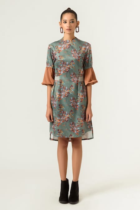 Siddhant Agrawal Printed Dress 