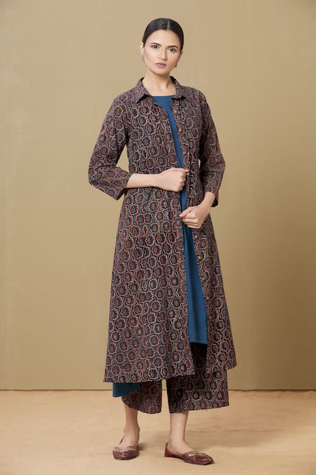 Sagaa by Vanita Ajrakh Jacket & Pant Set 