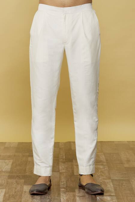 Aqube By Amber_Black Silk Diamond Pattern Bundi_Online_at_Aza_Fashions