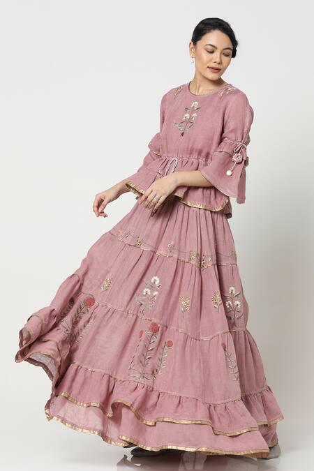 Peplum top and skirt set Clearance