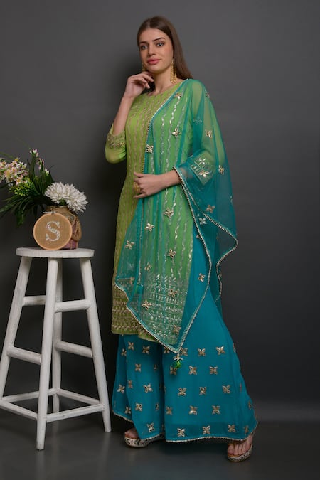 Surabhi Arya Hand Embroidered Kurta Set 