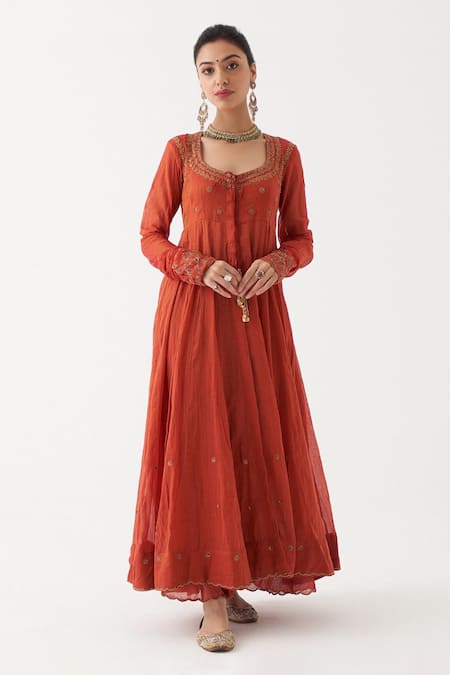 Rhua Sahira Embroidered Anarkali Set 
