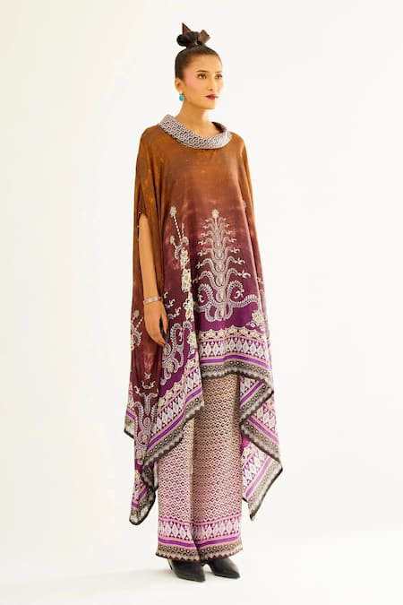 Rajdeep Ranawat Lavanya Silk Draped Tunic 