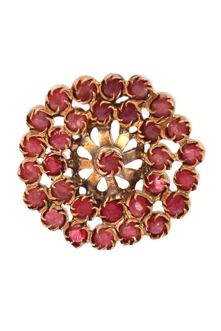 Buy Sangeeta Boochra Gold Plated Gota Patti, Stones Studded Earrings Online at Aza Fashions Buy_Sangeeta Boochra_Gold Plated Gota Patti, Stones Studded Earrings _Online_at_Aza_Fashions