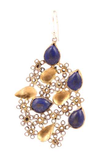 Buy Sangeeta Boochra Gold Plated Imitation Diamonds Floral Cut-out Earrings Online at Aza Fashions Buy_Sangeeta Boochra_Gold Plated Imitation Diamonds Floral Cut-out Earrings _Online_at_Aza_Fashions