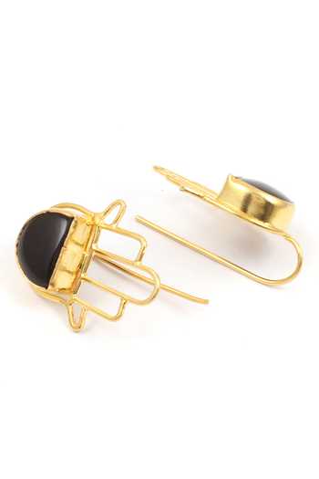 Sangeeta Boochra Silver Plated Stones Encrusted Earrings Online at Aza Fashions Sangeeta Boochra_Silver Plated Stones Encrusted Earrings _Online_at_Aza_Fashions