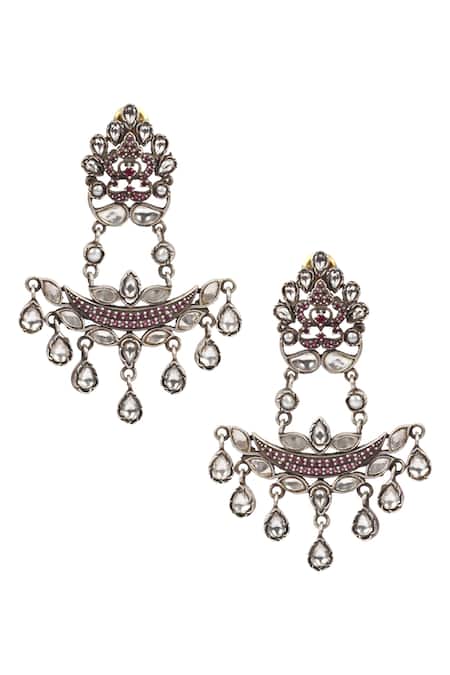Sangeeta Boochra Handcrafted Dangler Earrings 
