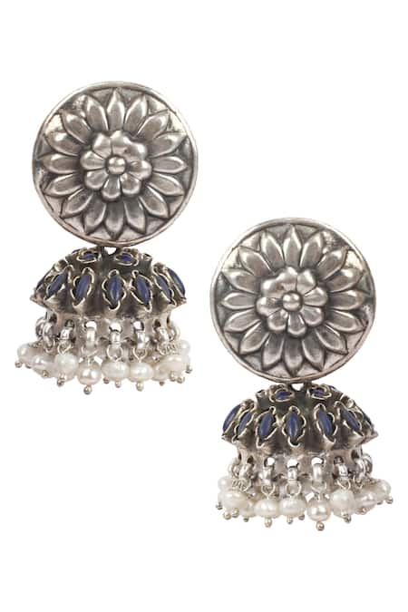 Sangeeta Boochra Handcrafted Jhumkas 