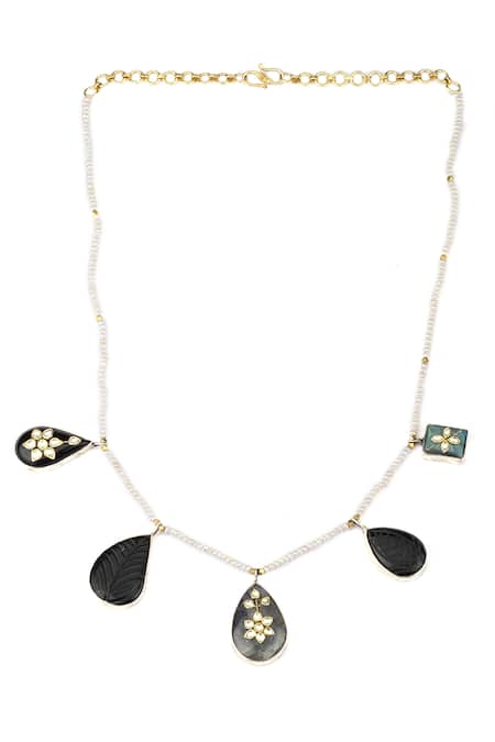 Sangeeta Boochra X Payal Singhal Ira Embellished Pendant Necklace 