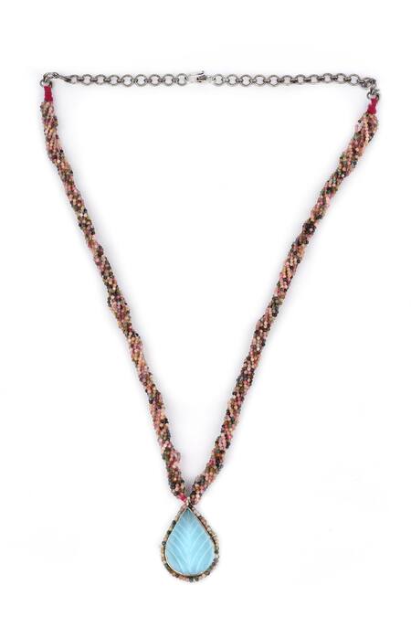 Sangeeta Boochra X Payal Singhal Faiza Stone Pendant Necklace 