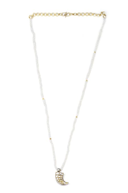 Sangeeta Boochra X Payal Singhal Gul Kundan Embellished Pendant Necklace 