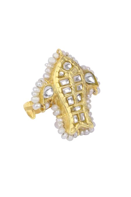 Sangeeta Boochra X Payal Singhal Zaynab Kundan Ring 