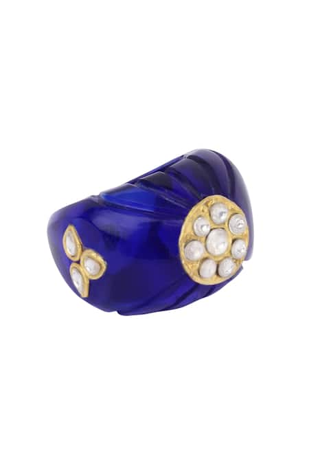 Sangeeta Boochra X Payal Singhal Yasmin Onyx Stone Ring 