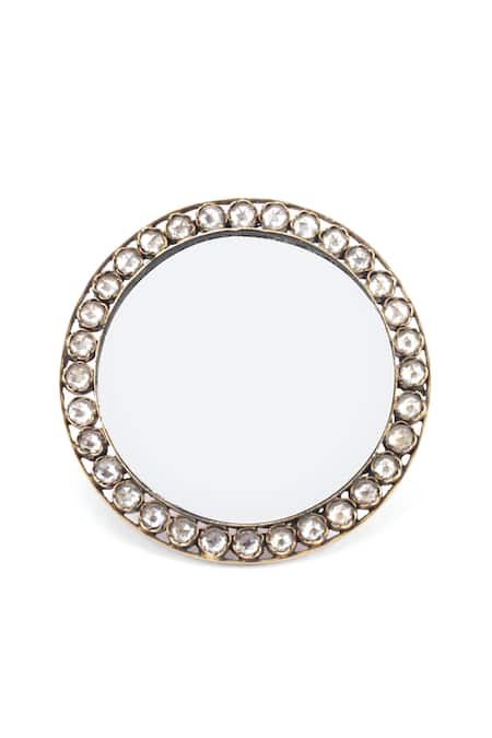 Sangeeta Boochra Handcrafted Studded Ring 