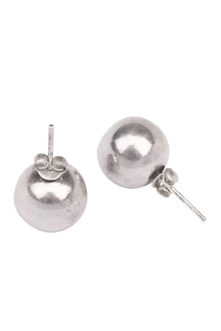 Texture Metal Ball Dangle Earring | K. McCarthy
