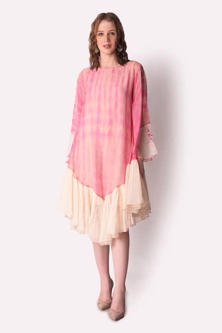 Shwetanga Tie Dye Dress 