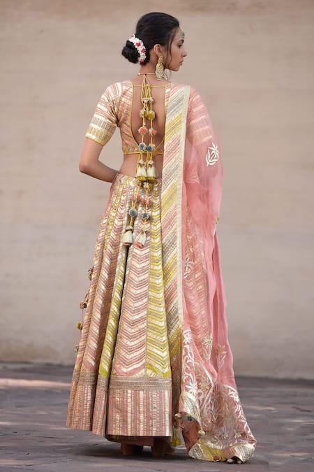 Simar Dugal Embroidered Lehenga Set 