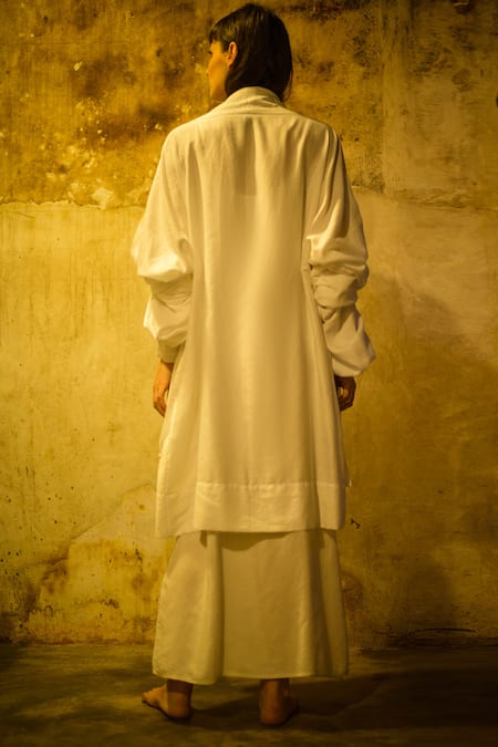 Stephany Cotton Satin Jacket 