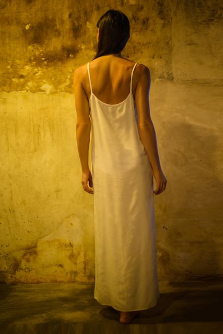 Stephany Cotton Silk Dress 