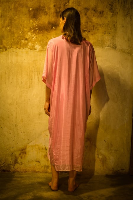 Stephany Cotton Silk Dress 