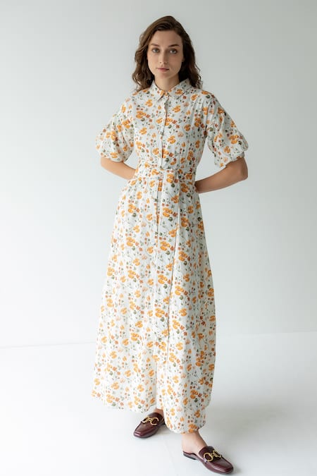 Sruti Dalmia Rylee Floral Print Dress 