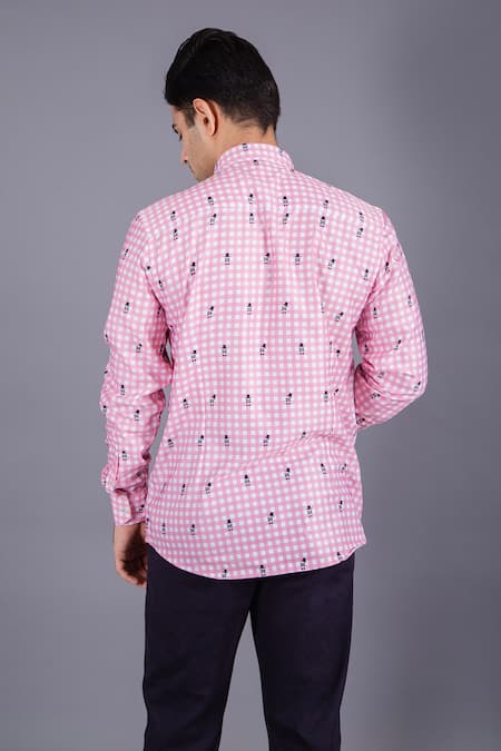 Eleven Brothers Cotton Checkered Shirt 