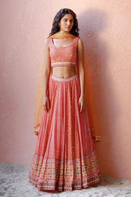 Surbhi Gupta Printed Lehenga Set 