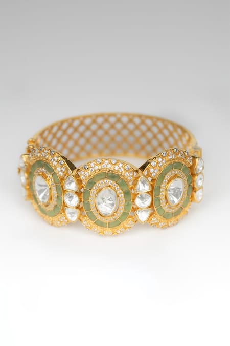 Osvag India Polki Embellished Bangle 