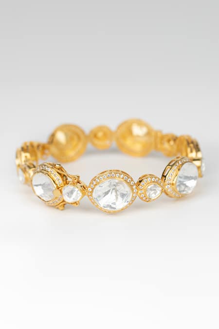 Osvag India Polki Embellished Bangle 