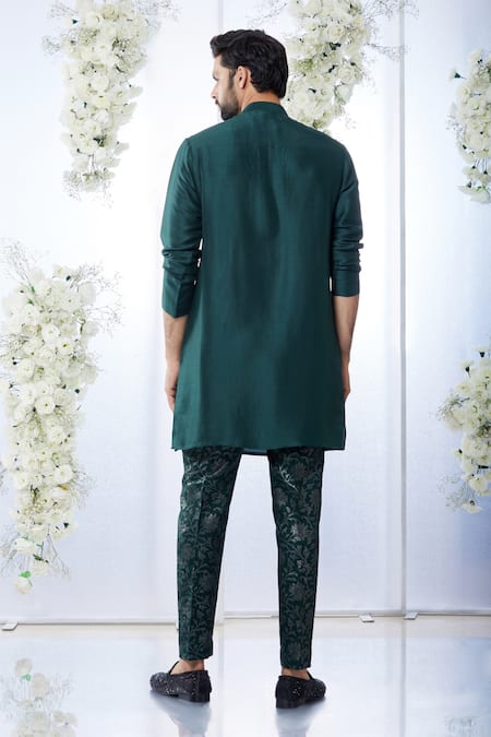 Seema Gujral Mirror Work Sherwani Set 