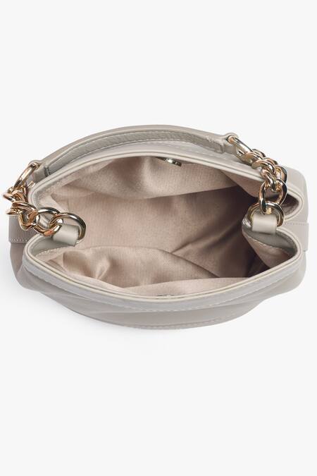 Buy Tan & Loom Grey Rani Leather Batwa Online at Aza Fashions Buy_Tan & Loom_Grey Rani Leather Batwa _Online_at_Aza_Fashions