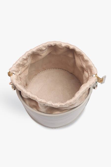 Buy Tan & Loom Grey Nappa Leather Polti Bag Online at Aza Fashions Buy_Tan & Loom_Grey Nappa Leather Polti Bag _Online_at_Aza_Fashions