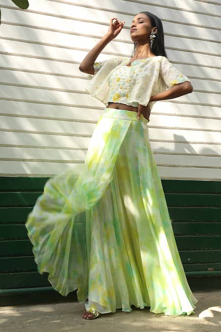 Surbhi Gupta Tie-Dye Pant Set 