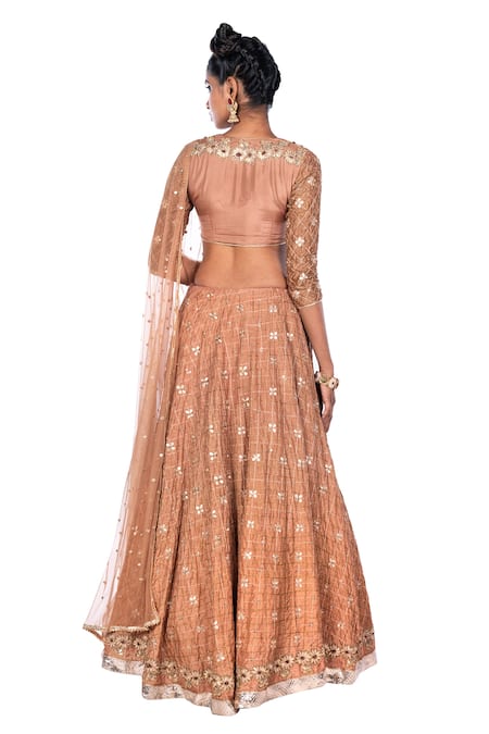 Debarun Silk Chanderi Lehenga Set 