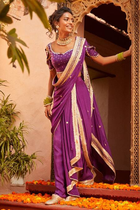 Dhoti Sarees at Rs 1500 | Party Wear Saree in Noida | ID: 10922031673